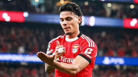 Benfica 2, Napoli 0: Richard Ríos se luce con un gol y una asistencia