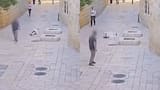 Video: hombre atacó brutalmente a una monja en Jerusalén y fue capturado