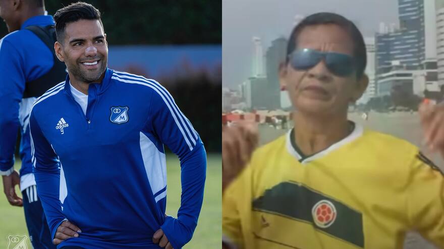 Falcao y la creadora de ‘Viva Colombia, viva Falcao’ se conocerán en Bogotá