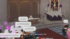 Video: Crean una catedral en Roblox y cientos de avatares asisten a la misa todos los días
