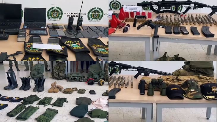 Desmantelan centro de explosivos del Clan del Golfo en zona rural de Valledupar