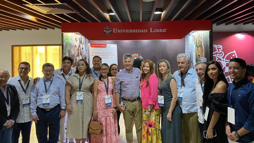 El Colegio de Abogados de Unilibre hace presencia en Congreso Colombiano de Derecho Procesal