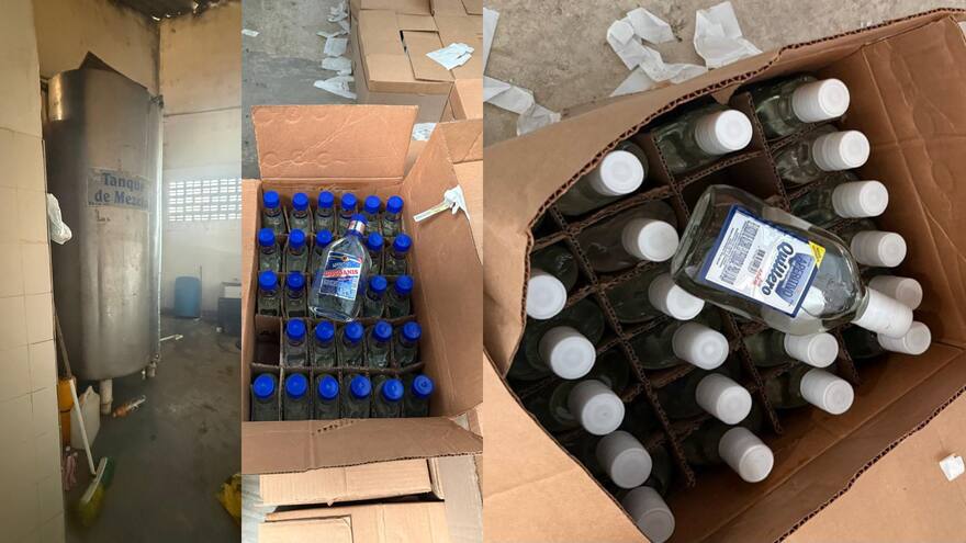 Cae fábrica ilegal de licor adulterado en Barranquilla