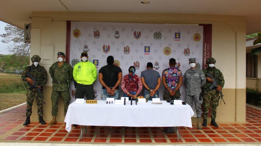 Cae ‘Platanote’, cabecilla de la subestructura Uldar Cardona Rueda del Clan del Golfo