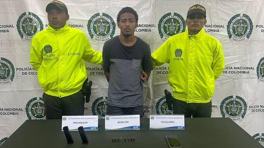 Capturan a alias Comando, supuesto responsable del asesinato de ‘Pepino’ en Barranquilla, Atlántico