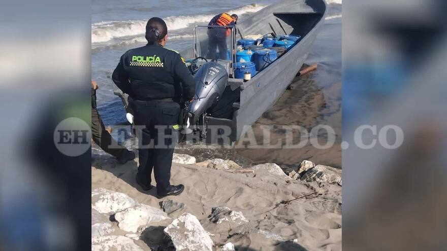 Policía auxilia en Puerto Colombia a extranjeros que aseguraron haber “quedado a la deriva” en altamar