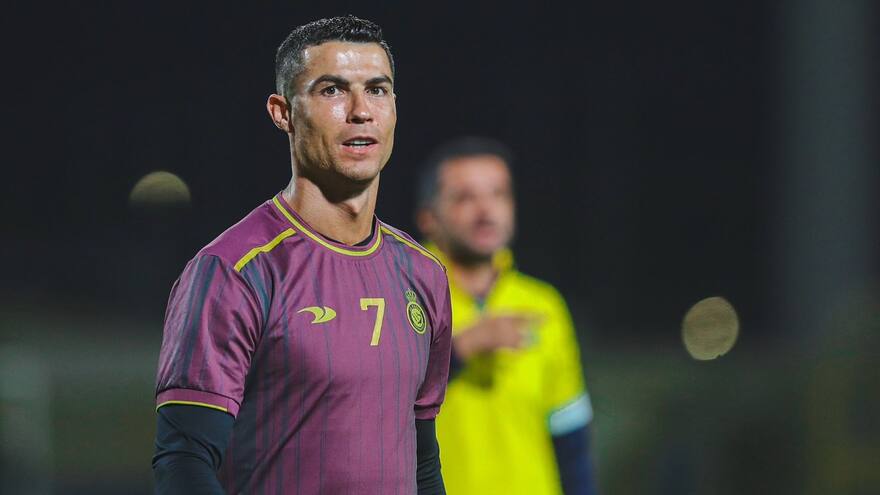 Video: el obsceno gesto de Cristiano Ronaldo luego de un partido en Arabia