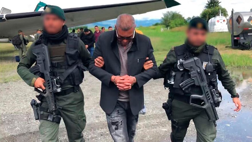 Capturan a Carlos Julio Sierra Varela, capo de la droga y señalado de 100 homicidios