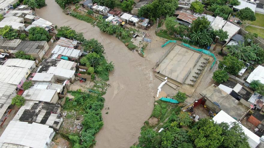 CRA identifica 15 puntos críticos en Atlántico tras fuertes lluvias