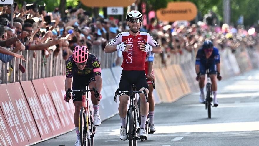 Benjamin Thomas se impone en la quinta etapa del Giro de Italia