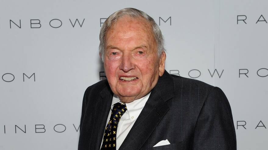 Cinco frases célebres del multimillonario David Rockefeller