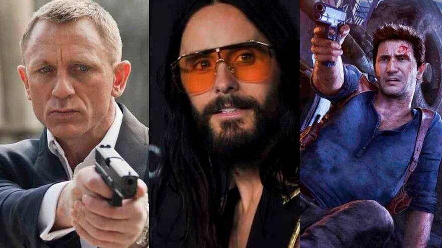 Hollywood se ahoga en atrasos: se aplazan James Bond, 'Morbius' y 'Uncharted'