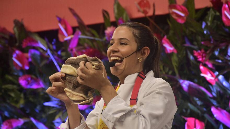 El ajiaco también se hace con carne salada