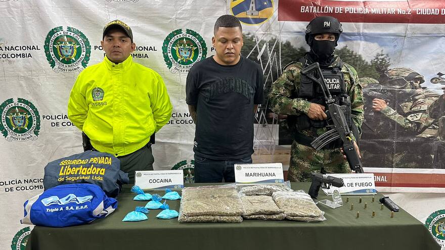 En Soledad capturan a alias Walter, vinculado a un feminicidio ocurrido en el barrio La Pradera de Barranquilla