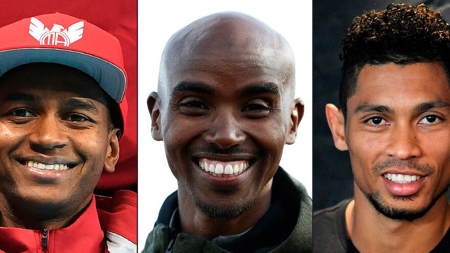 Farah, Van Niekerk y Barshim aspiran a suceder a Bolt como el atleta del año