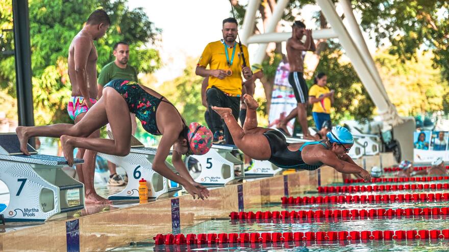 Deportistas que viajarán a Paralímpicos de París 2024 entrenan en Valledupar