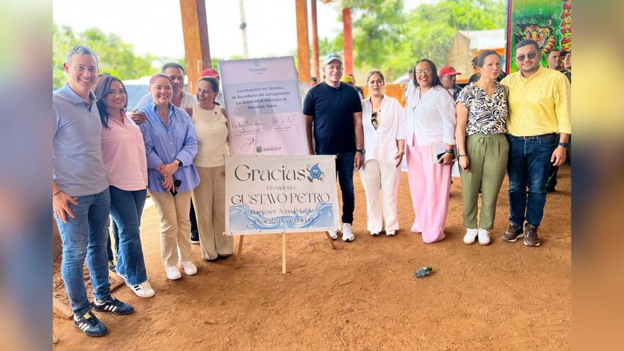 Minvivienda y Alcaldía de Sincelejo firman convenio para construir acueducto en La Arena