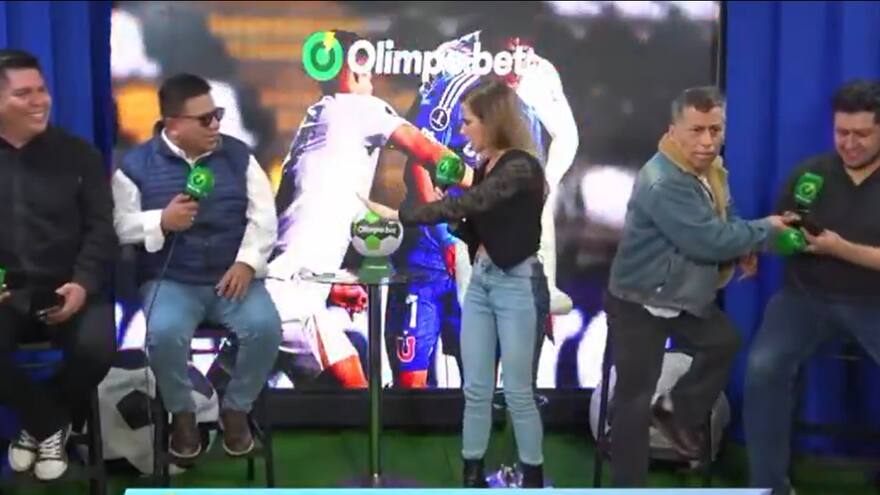 Video: Periodistas deportivos se fueron a los golpes en pleno programa de televisión