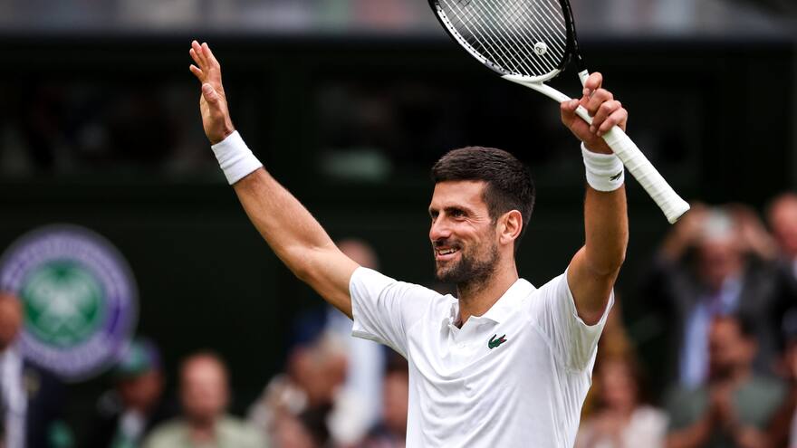 Djokovic se impone a Sinner y está en la final de Wimbledon