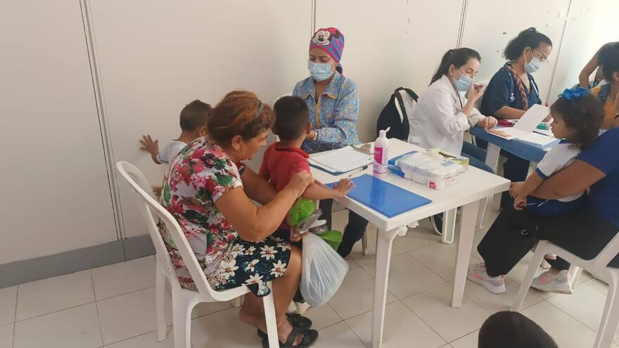 Alerta por infecciones respiratorias agudas en población menor de Soledad