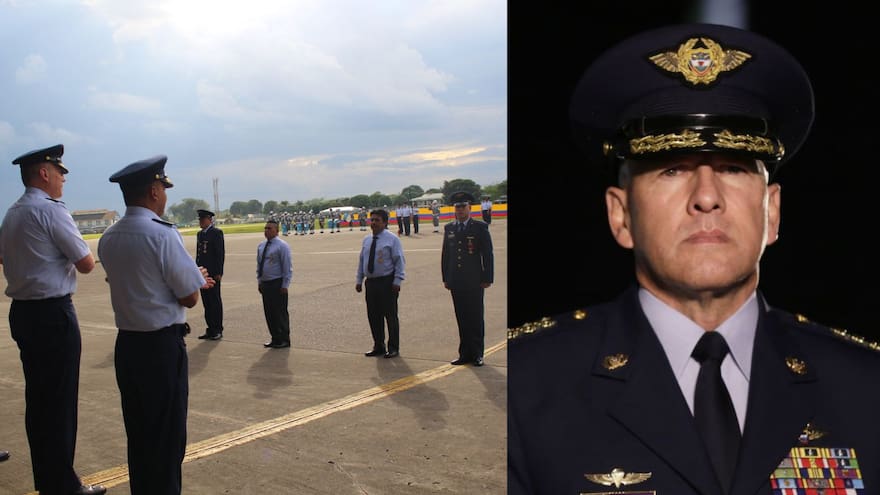 Fuerza Aérea Colombiana cambia de comandante