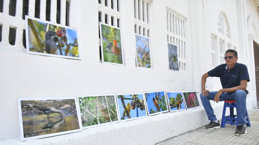 ‘Comelones de ciruela’, la exhibición de un campechano con sentido ambiental