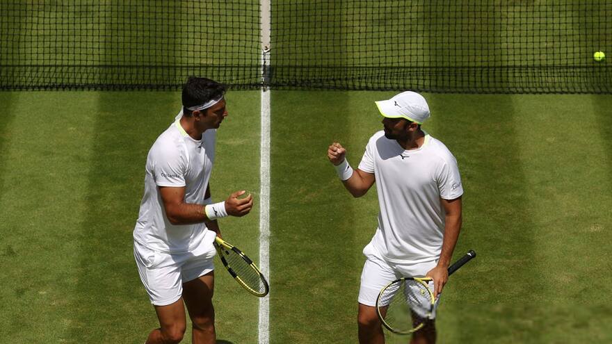 Robert Farah y Juan Sebastián Cabal eliminados en la semifinal de dobles de Wimbledon