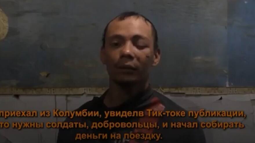 La historia del mercenario colombiano que se rindió ante el Ejército de Rusia