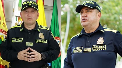 Los dos coroneles que estarán al frente de la vigilancia de Barranquilla y el Atlántico