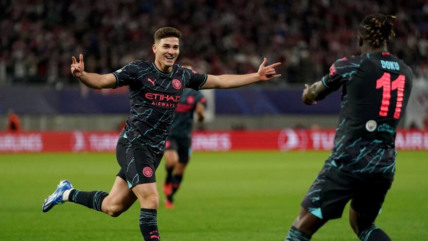 Leipzig 1, Manchester City 3: Julián Álvarez saca de apuros a ‘los Citizens’