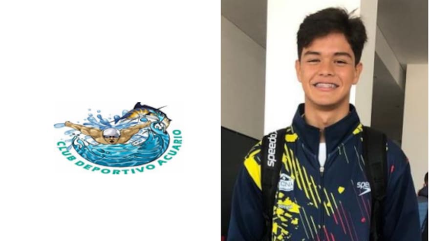 Thomás Alsina, la cuota de Barranquilla la selección Colombia de natación