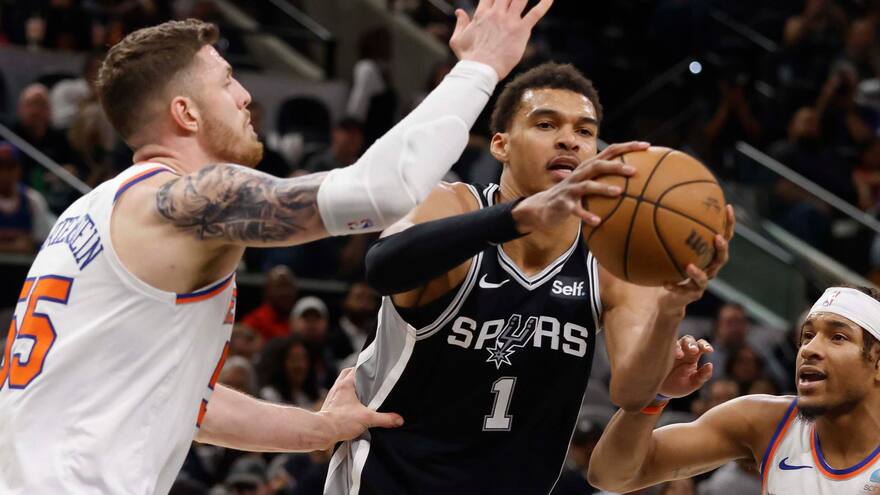 Jalen Brunson anota 61 puntos, Wembanyama 40 y los Spurs vencen a los Knicks