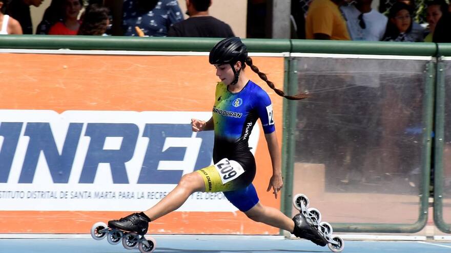 Mundial de Patinaje: La barranquillera Kiara Vásquez hará parte del seleccionado nacional