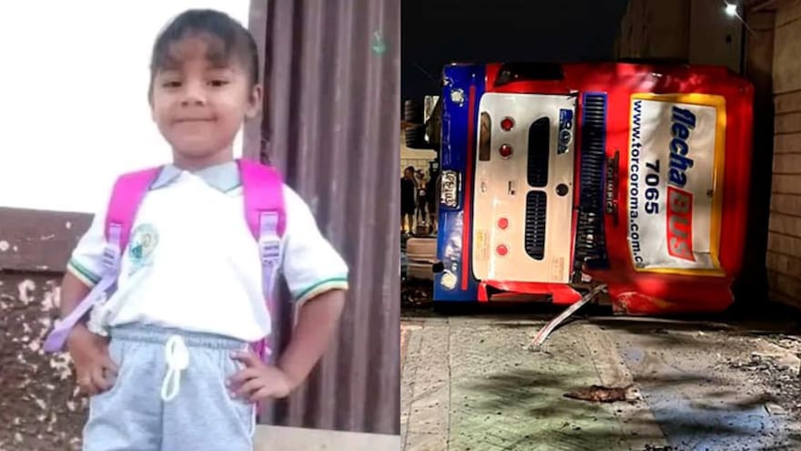 Identifican a niña de 5 años que murió tras accidente de bus en Santa Marta