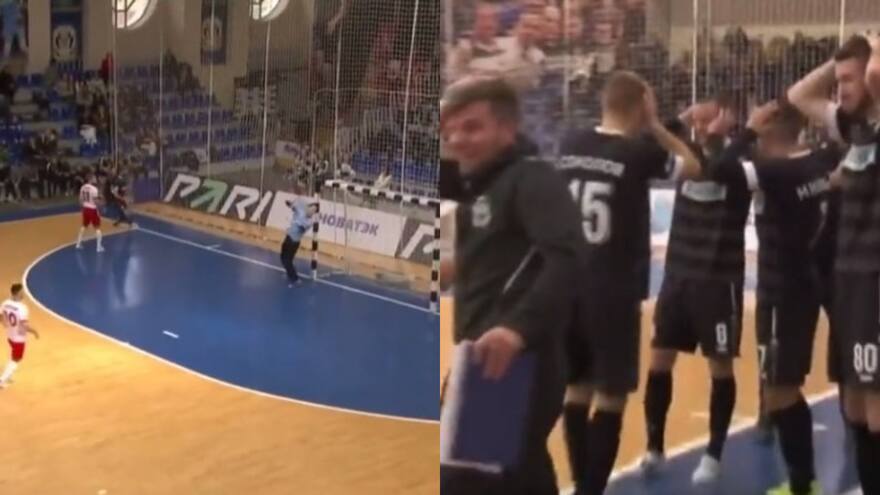 El 'mejor gol de la historia del futsal' quedó grabado en video y se viraliza