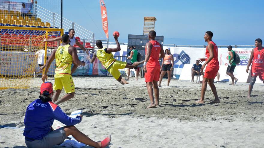 Magdalena: El Balonmano abrió la fiesta de Juegos Centroamericanos de Mar y Playa