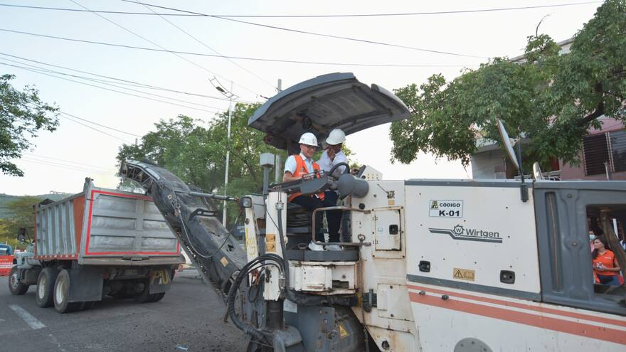 En Santa Marta se repavimentará la vía que conduce a El Rodadero