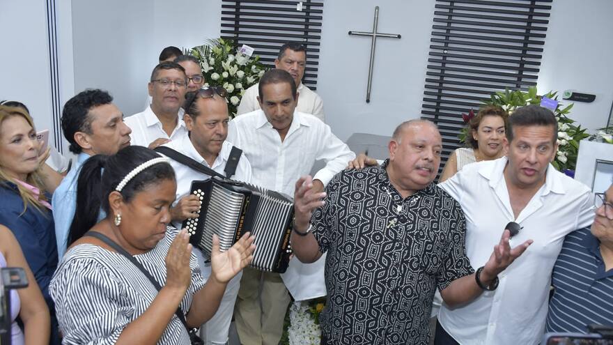 Un adiós musical para Adolfo Pacheco en Barranquilla
