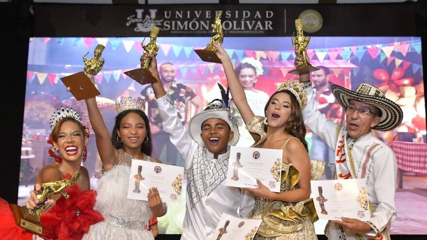 Los 206 ganadores del Congo de Oro 2023 reciben su estatuilla