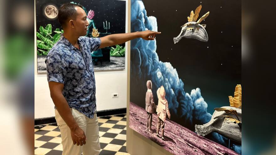 El Big Bang de Liman Zúñiga explotó en la Galería Elsa Piñeres