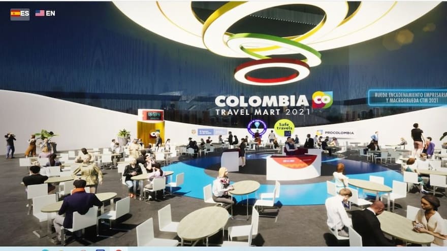 Colombia mostrará su oferta turística a 34 países para impulsar reactivación