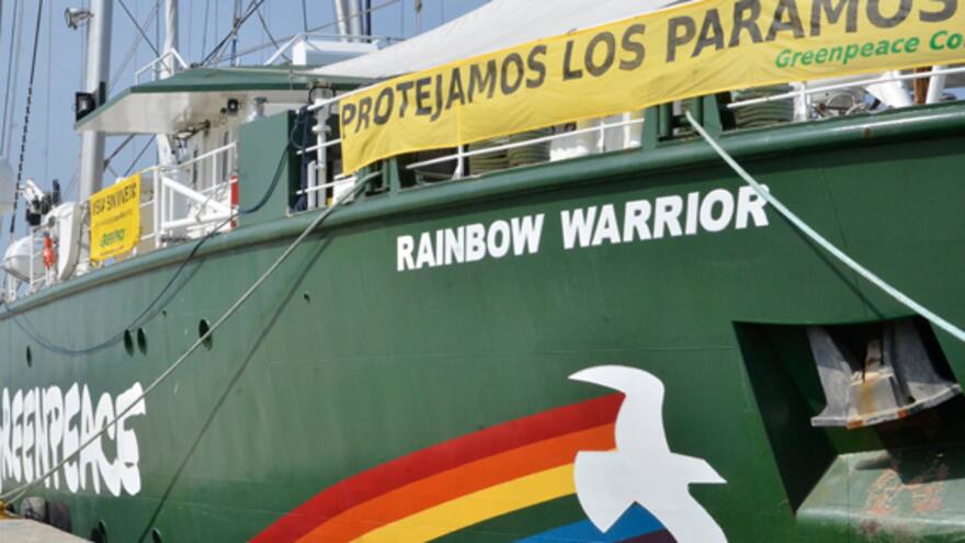 Greenpeace llega a Colombia