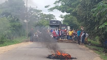Protestas en el sur y norte del departamento de Sucre