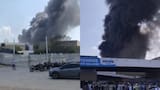 Fuerte incendio en la planta de Postobón, en Malambo: trabajadores fueron evacuados