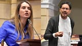 Agarrón entre Paloma Valencia e Iván Cepeda en el inicio de las sesiones del Congreso