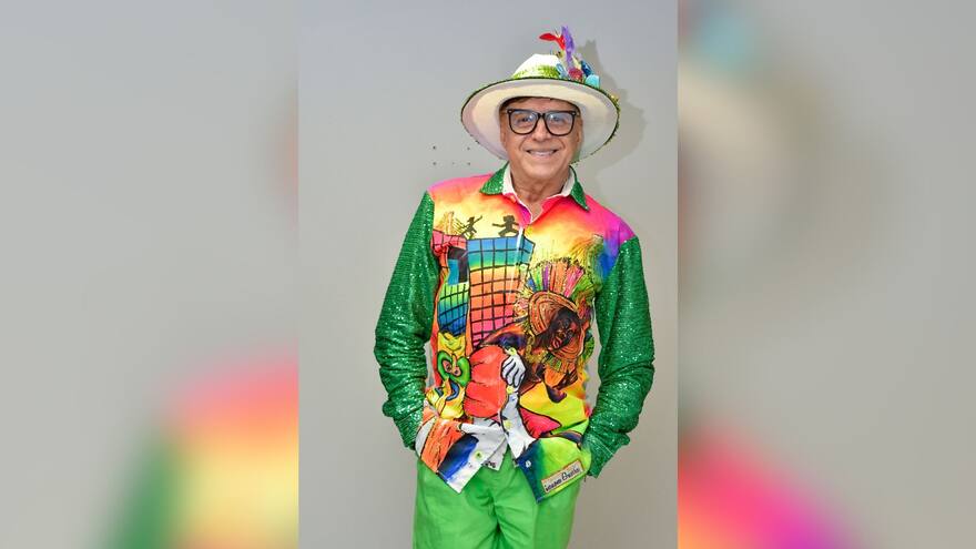 Jairo Martínez: 'Ser Rey Momo de la 44 es un honor que me regala la vida'