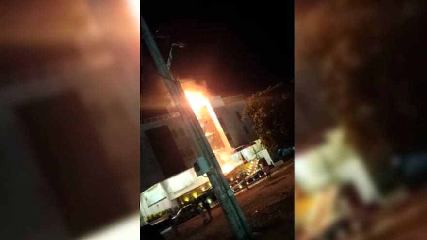 Barranquilla: incendio en el hotel Portal del Río