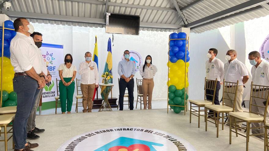 Inauguran Centro Transitorio de Protección para el sur de La Guajira