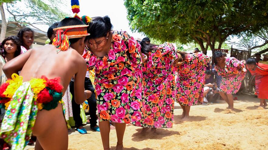 El canto de Kasha dio inicio al Festival de la Cultura Wayuu