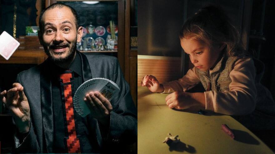 El mago colombiano que lleva alegría a los niños en Ucrania